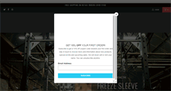 Desktop Screenshot of freezesleeve.com